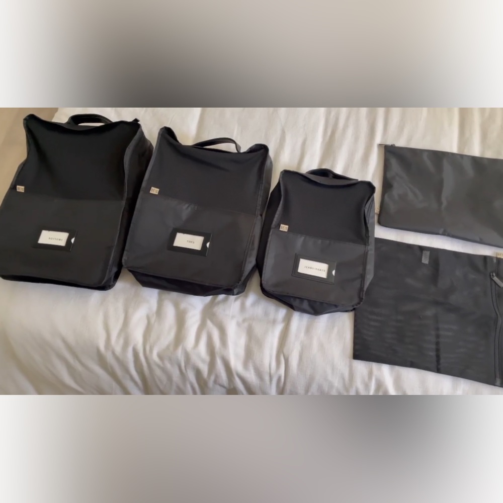 Beis Packing Cubes In Black